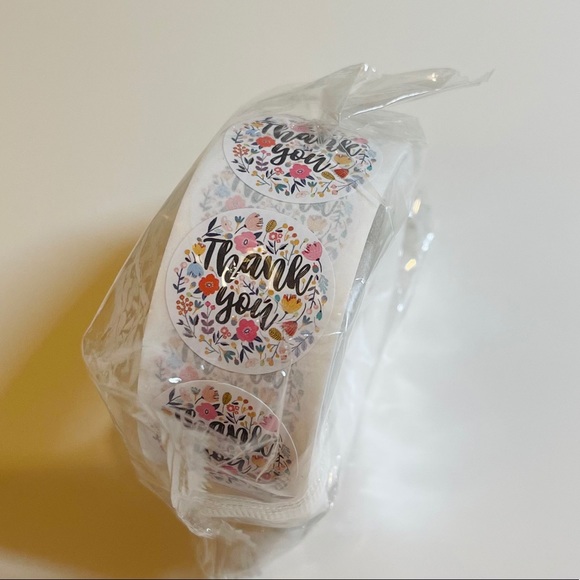 500 Thank You Stickers - Picture 2 of 3
